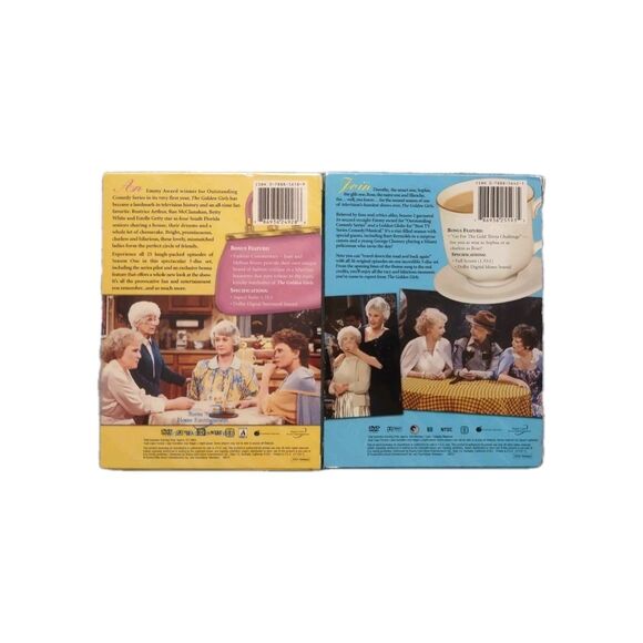 The Golden Girls - Seasons 1 & 2, 3 Disc Set 1st Season Sealed & 2nd Season Open - Picture 2 of 2